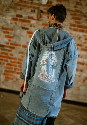 płaszcz WILD WEST CHIEF I JEANS