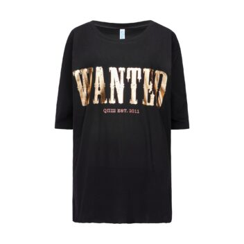 t-shirt SIGNATURE WANTED GOLD